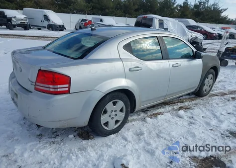 2010 Dodge Avenger Sxt from USA, damaged, VIN 1B3CC4FB9AN182310